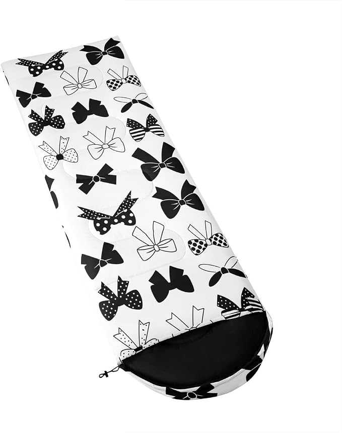 black and white