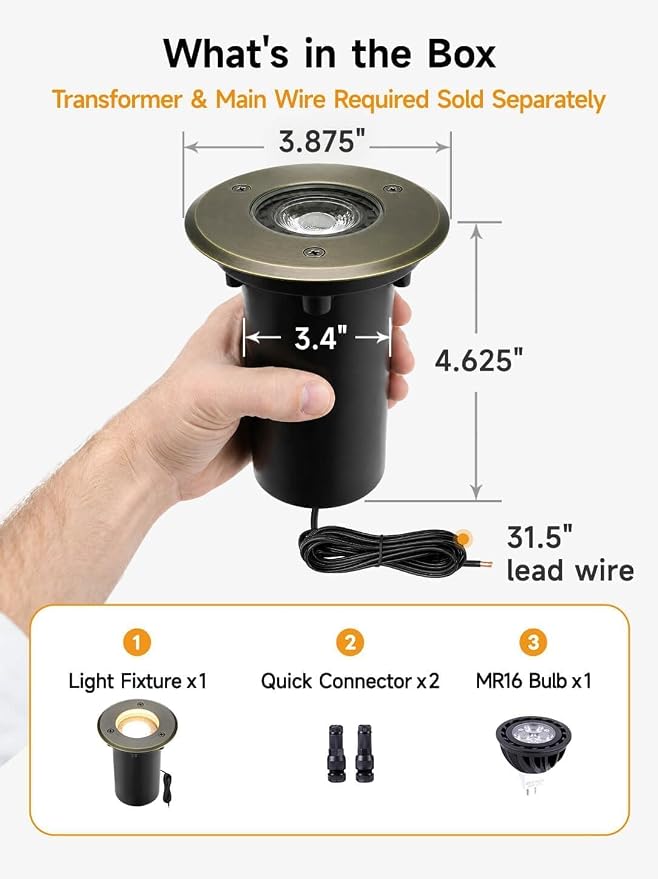 2700K Warm White (With Bulb)