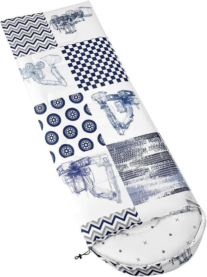 Blue And White