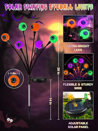 Orange Purple and Green
