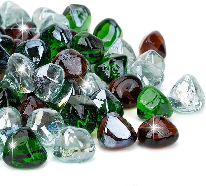 Emerald Green+crystal Ice+amber