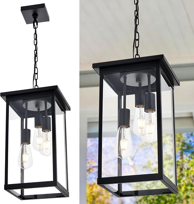 Clear Glass, Black