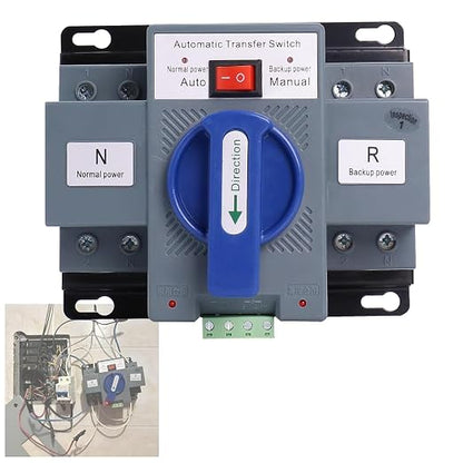 2P 63A 220V ATS-Blue