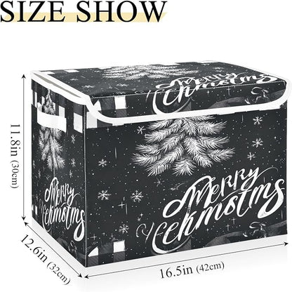 Black Checkered Christmas Tree