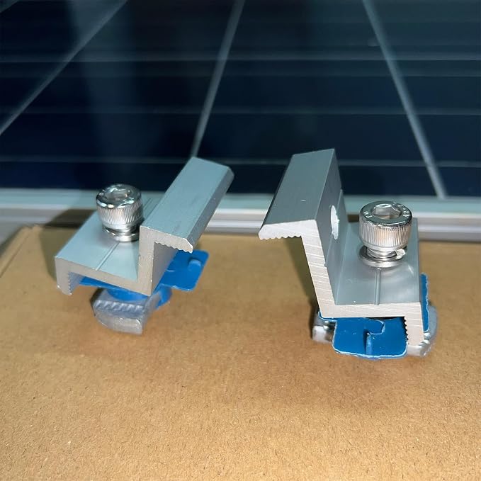 Silver End Clamps