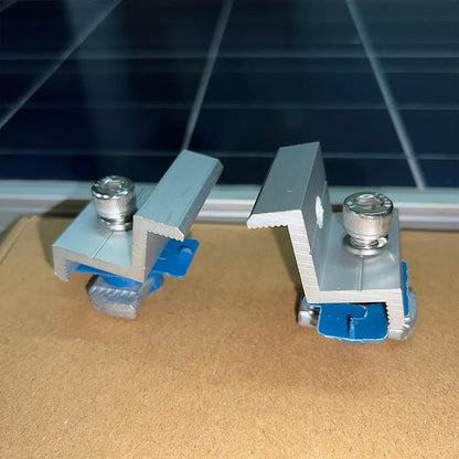 Silver End Clamps