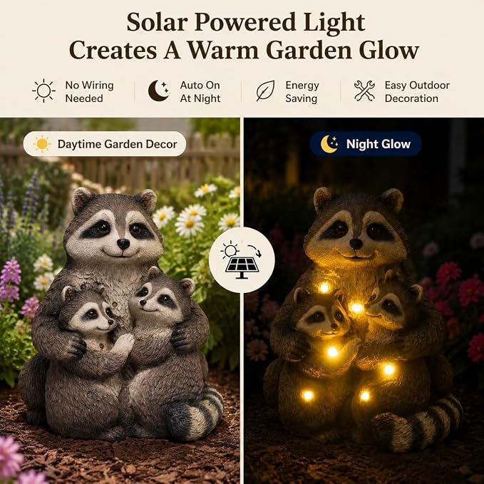 Raccoon Family