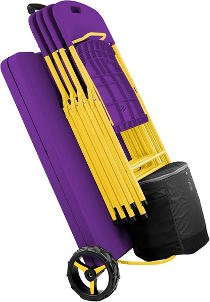 Purple & Yellow