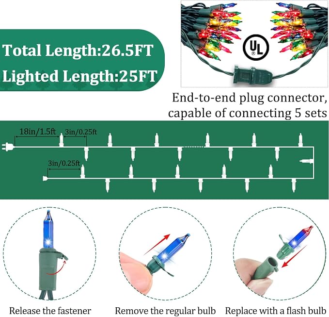 multicolor light green wire