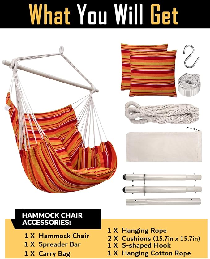 Red and Yellow(with Pillows)
