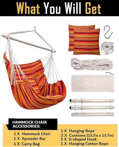 Red and Yellow(with Pillows)