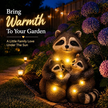 Raccoon Family