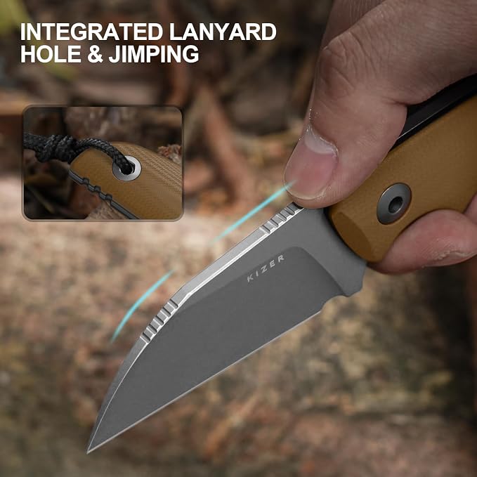 AEB-L Blade+ Brown G10 Handle