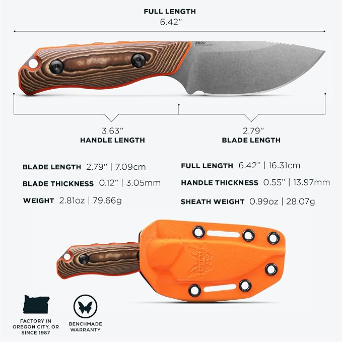 Chocolate/Brown/Maple, Orange G10 - Satin Finish