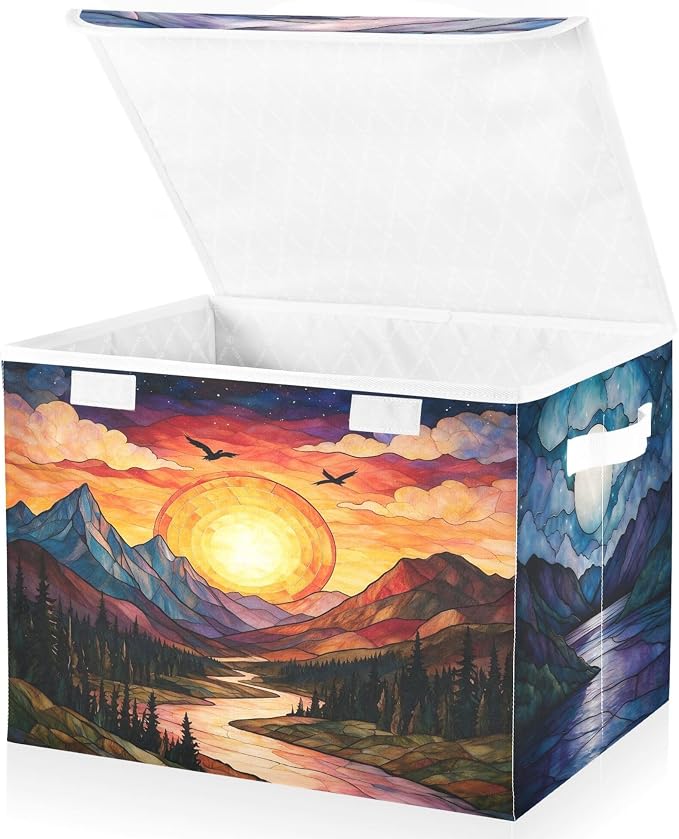 Sunset over The Mountains
