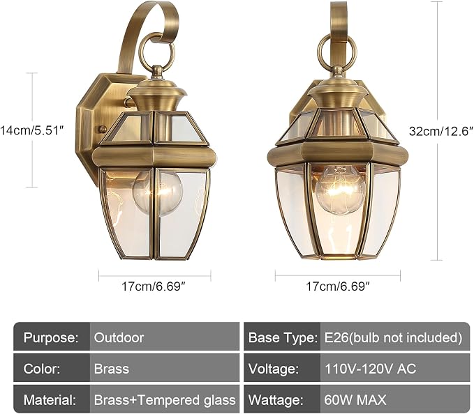 Antique Brass - 1 Pack