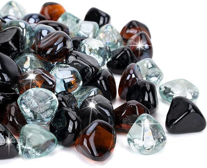 Onyx Black+crystal Ice+amber