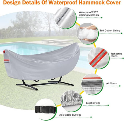 11ft Hammock Cover-silver