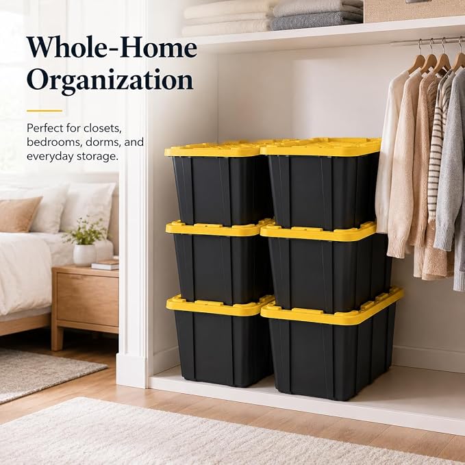 Yellow and black