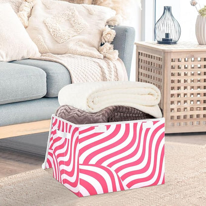 Pink White Stripe