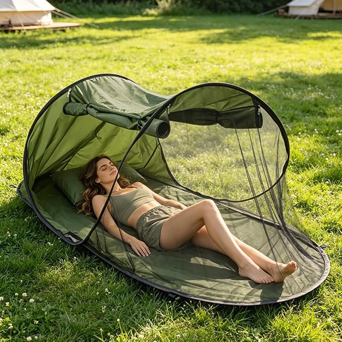 Green Single Mesh