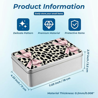 Leopard Pink Bow