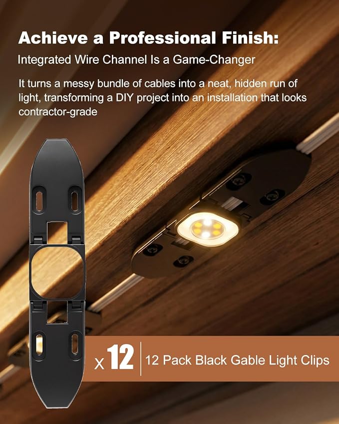 12Pcs Black