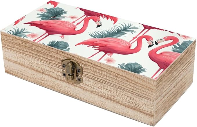 Pink flamingo pattern