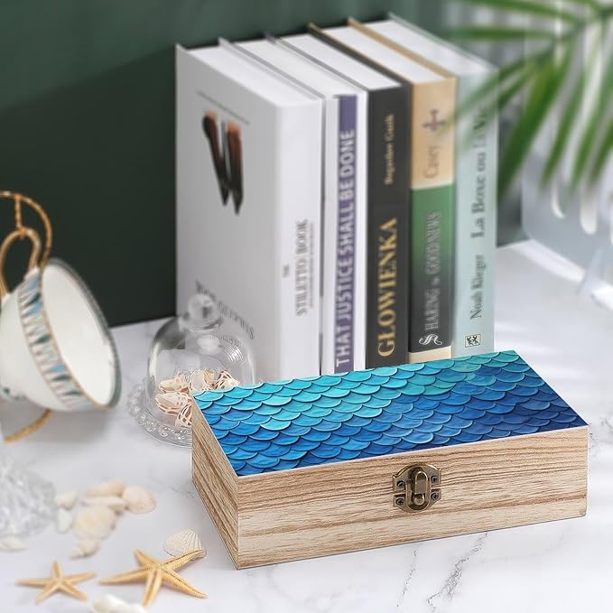 Blue Mermaid Fish Scale