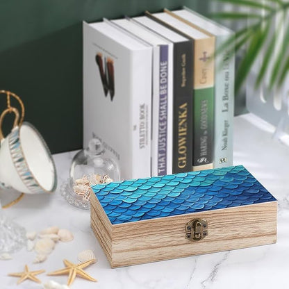 Blue Mermaid Fish Scale