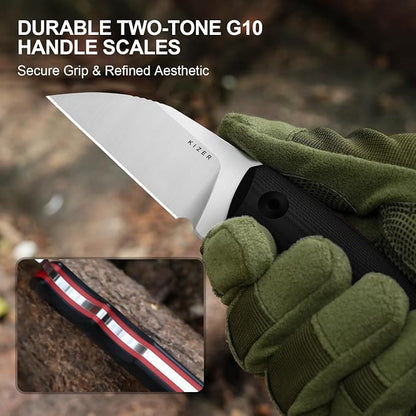 AEB-L Blade+ Black G10 Handle