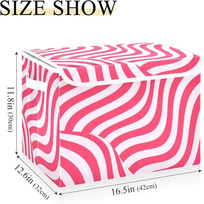 Pink White Stripe