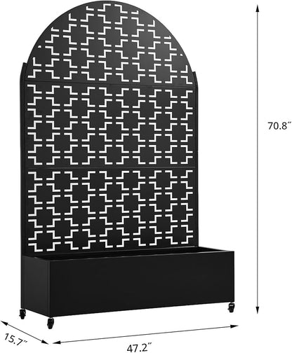 Black-square-arched