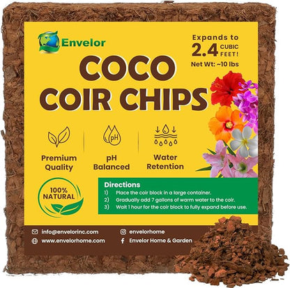 Coco Chips - 10 lb (2.4 Cu. Ft.) - 1 Pack
