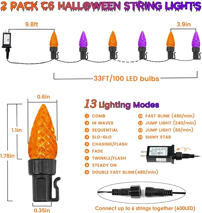Orange and Purple
