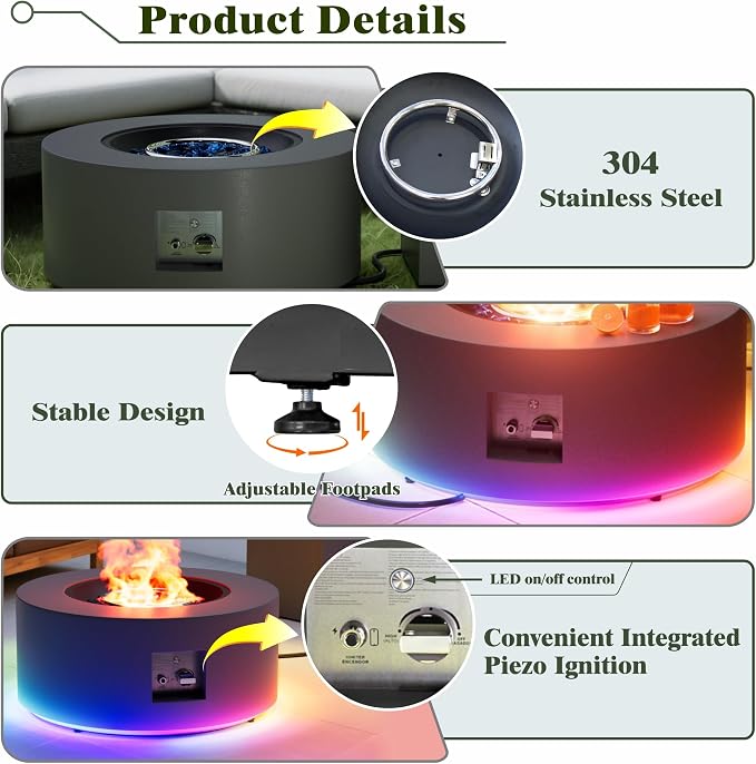 Dark Gray - RGB LED