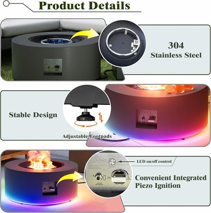 Dark Gray - RGB LED