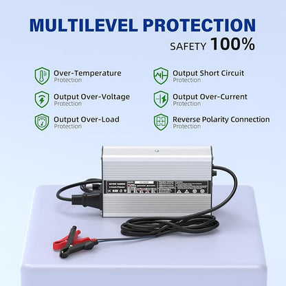 58.4V 5A Charger-Silvery