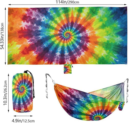 Rainbow Hippie Swirl