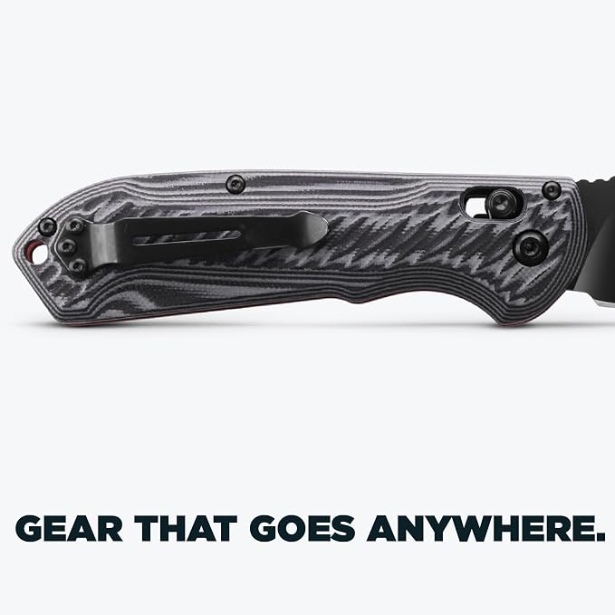 Black/Gray/Red G10 - Cerakote Finish
