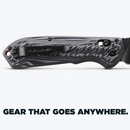 Black/Gray/Red G10 - Cerakote Finish