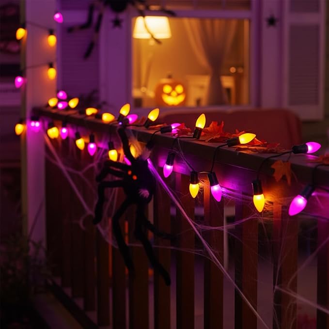 LED-Orange Purple Lights