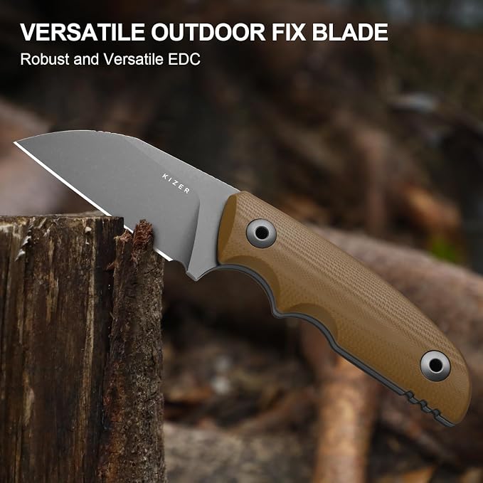 AEB-L Blade+ Brown G10 Handle