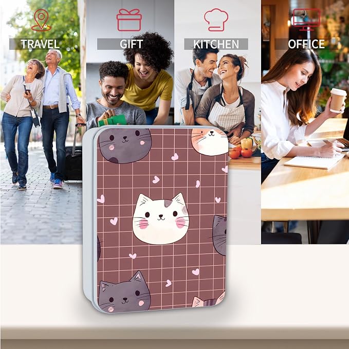 Cute Cartoon Cat Pattern