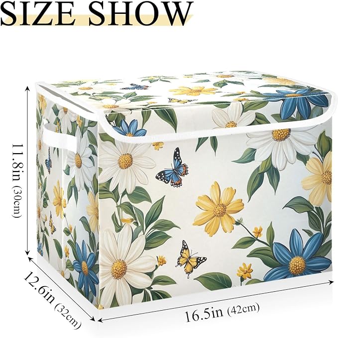Yellow Blue Daisy