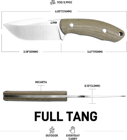 Green/Micarta Handle
