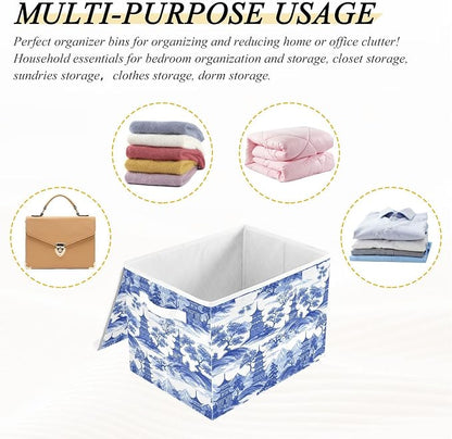 Blue Toile