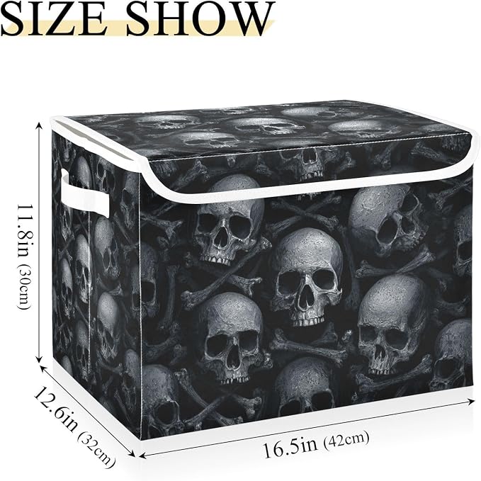 Black and Grey Pirate Skulls