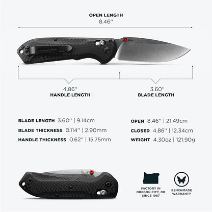 Black Carbon Fiber - Satin Finish