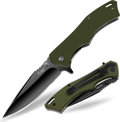 Green Handle + Black Blade